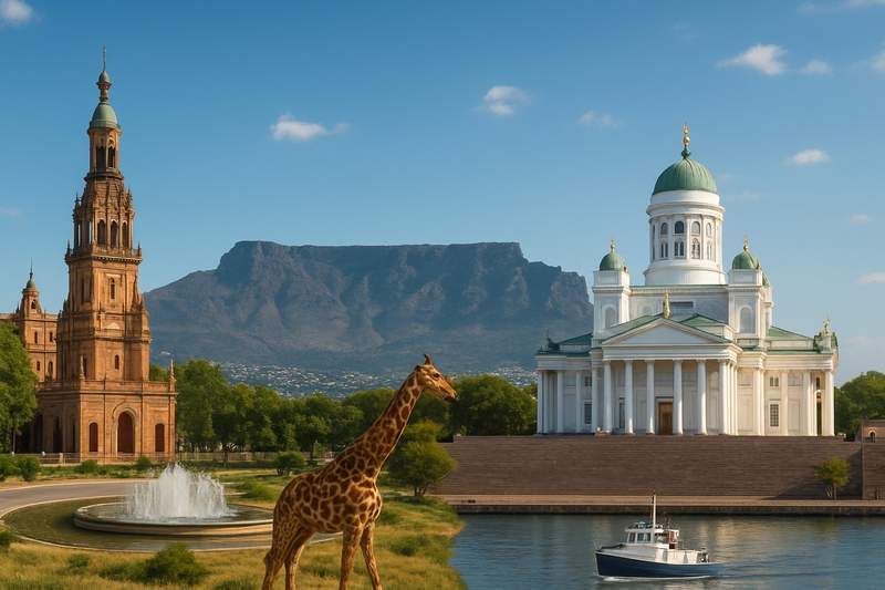 Paisajes Icoìnicos Sevilla Sudaìfrica Helsinki